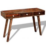 Consola recibidor Kalm madera maciza de sheesham natural 76x116x42 cm 6