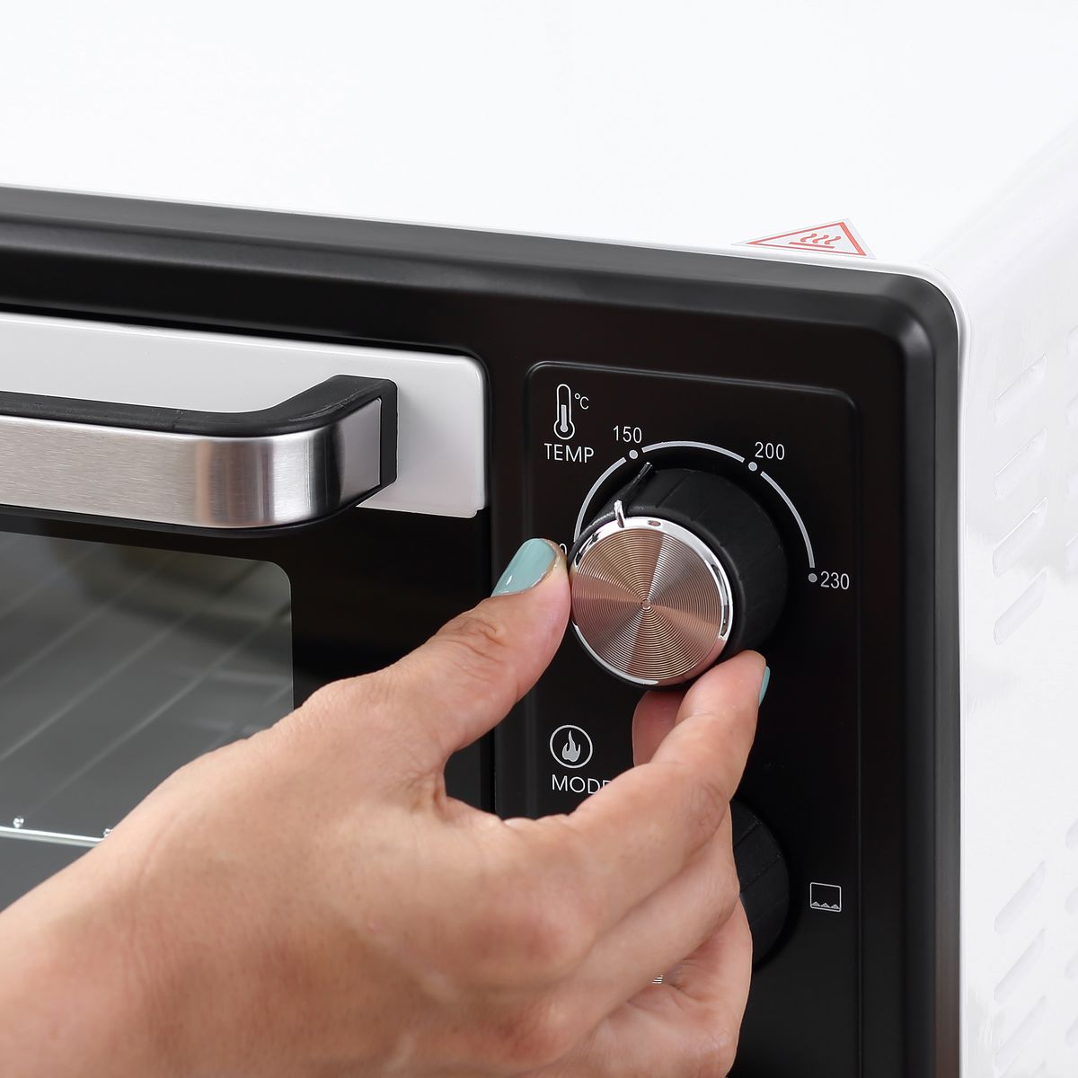 Horno de sobremesa Vulcan Homcom 1400W 16L blanco/negro 28,1x44x32 cm 8