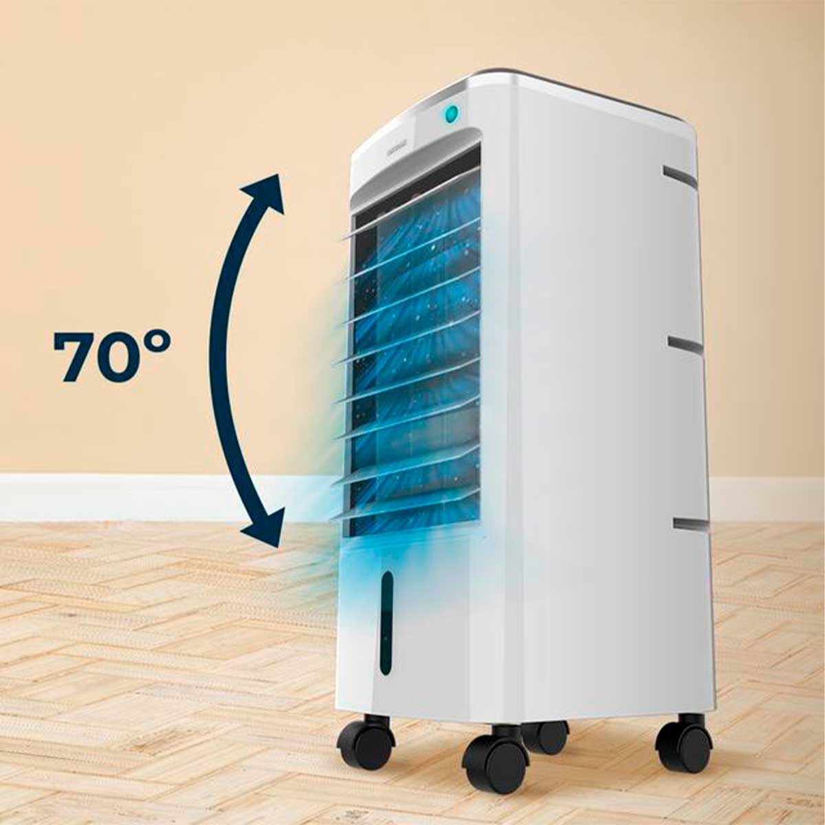 Climatizador evaporativo Cecotec EnergySilence 3500 Cool Compact 65W 3,5L blanco 3