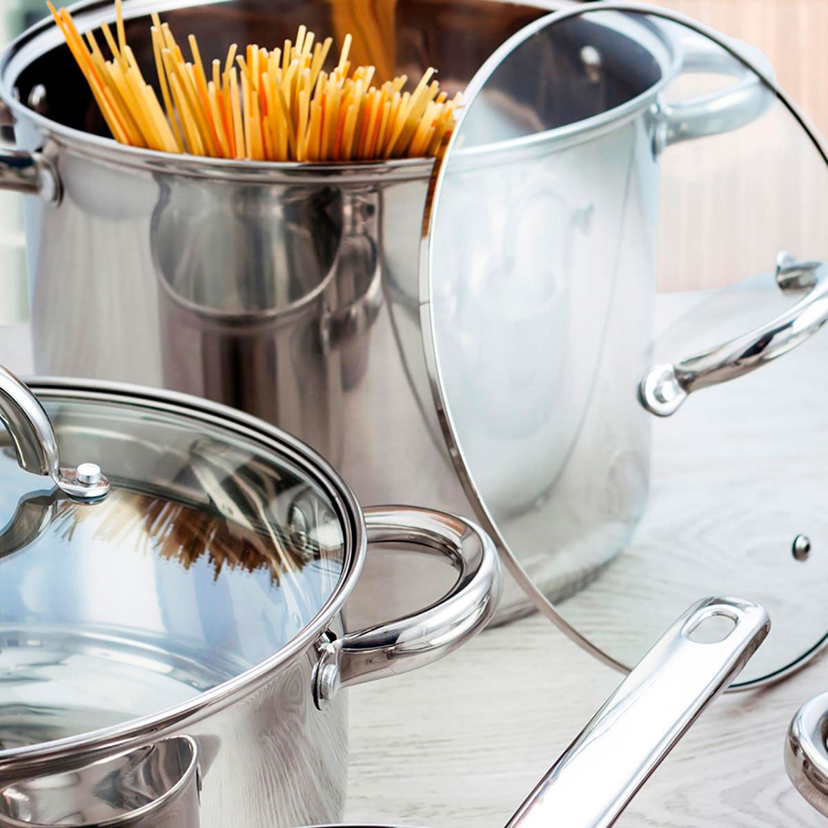 Cacerola Ottawa Quid con tapa acero inox 2