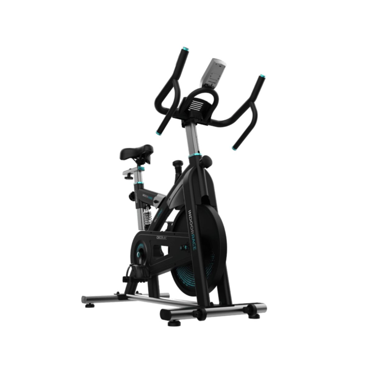Bicicleta-estatica-Cecotec-Drumfit-Indoor-24000-Race-Sprint-pantalla-LCD-sillin-ajustable-frontal
