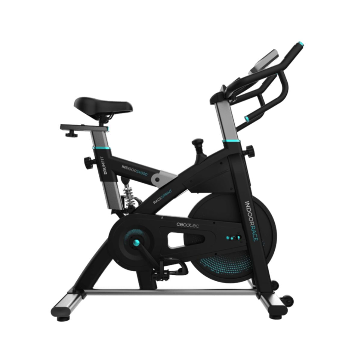 Bicicleta-estatica-Cecotec-Drumfit-Indoor-24000-Race-Sprint-pantalla-LCD-sillin-ajustable-perfil