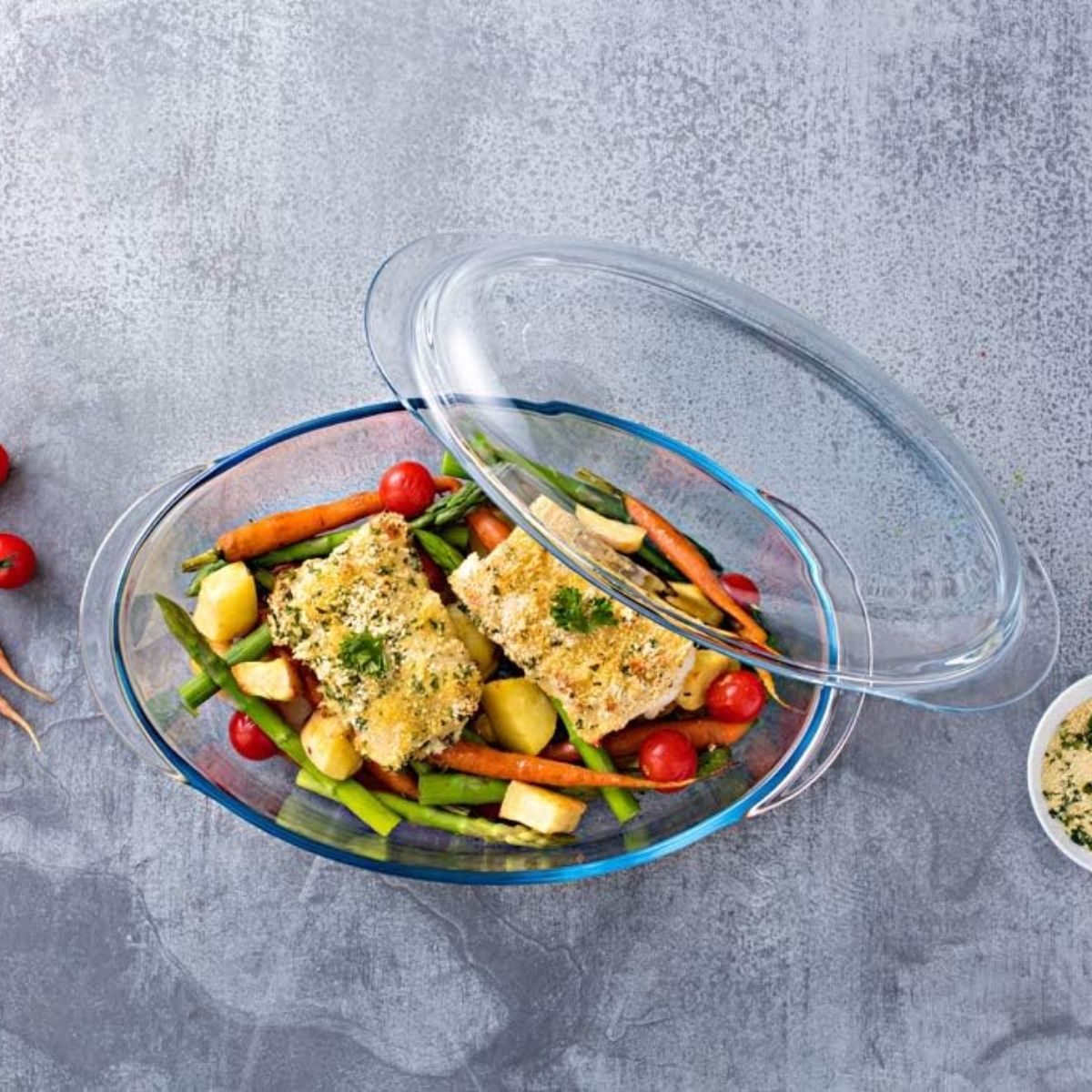 Cazuela-Classis-Vidrio-Pyrex-41L-ovalada-con-tapa-10x20x33-cm-animada