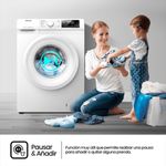 Lavadora Hisense WFQP801419VM 8kg 1400 rpm motor Inverter A blanco 85 cm 5