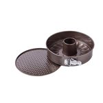 Molde-desmontable-Asimetria-Pyrex-acero-negro-Ø26-cm-fondo-doble