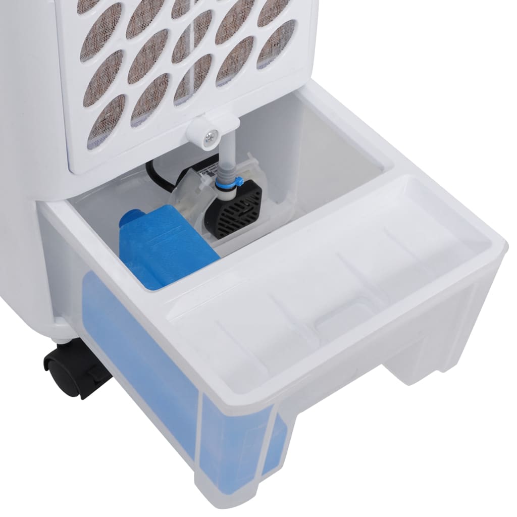 Climatizador evaporativo 4L 80W 3 en 1 270 m³/h blanco 56x25x26 cm deposito