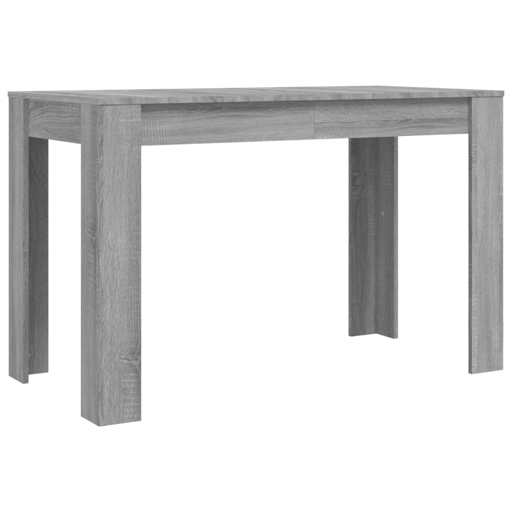 Mesa de comedor Granada rectangular gris 76x120x60 cm 2