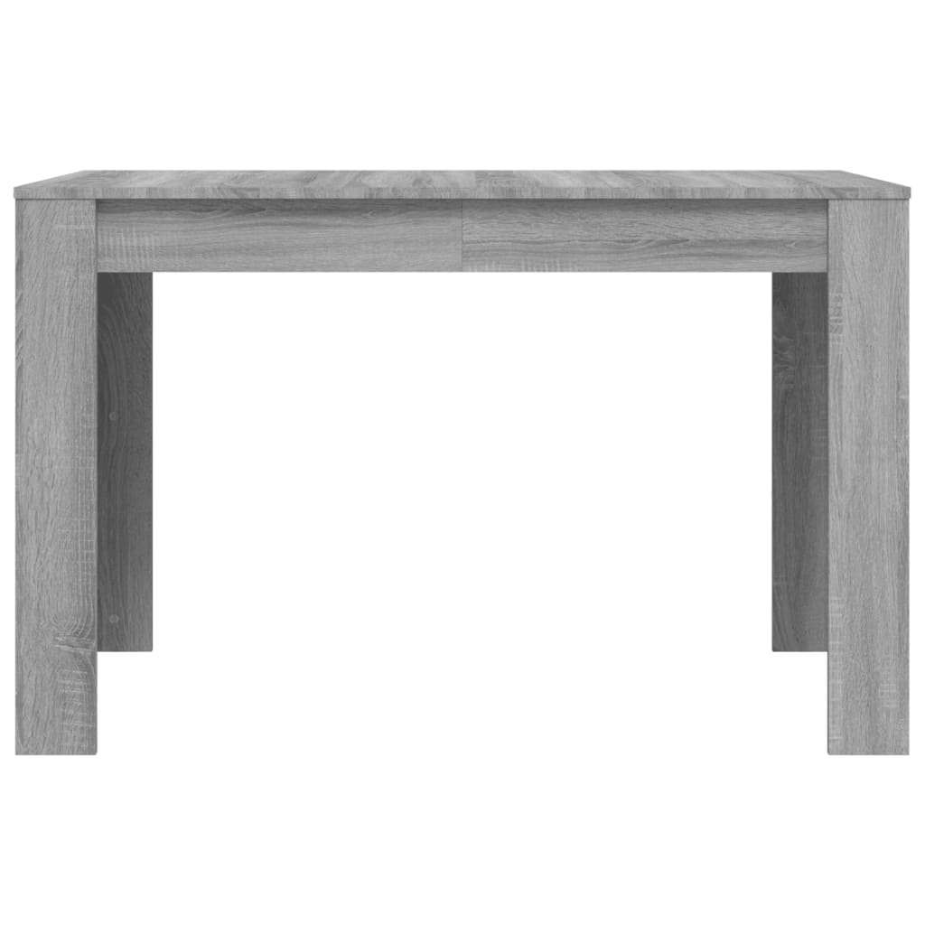 Mesa de comedor Granada rectangular gris 76x120x60 cm 4
