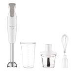 Batidora de mano Moulinex Dailychef DD553110 600W con accesorios blanco