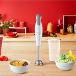 Batidora de mano Moulinex Dailychef DD553110 600W con accesorios blanco 2