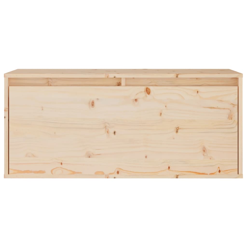 Mueble bajo de TV Asmara horizontal 1 puerta natural 35x80x30 cm 3