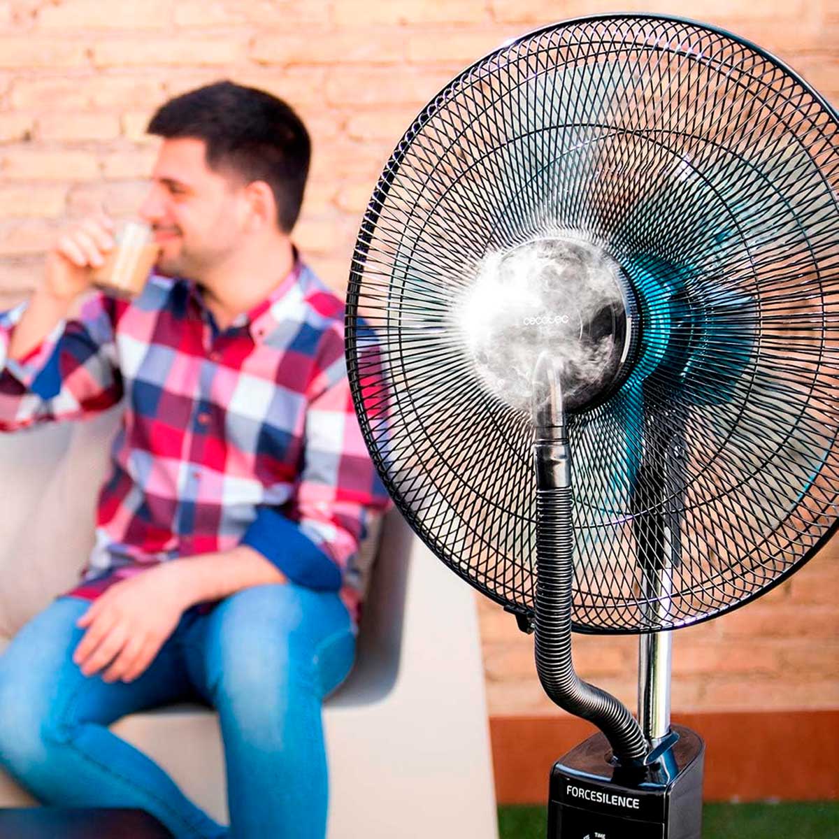 Ventilador nebulizador Cecotec EnergySilence 590 FreshEssence 90W 5 aspas negro 6