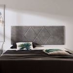 Cabecero-Rombos-rectangular-tela-gris