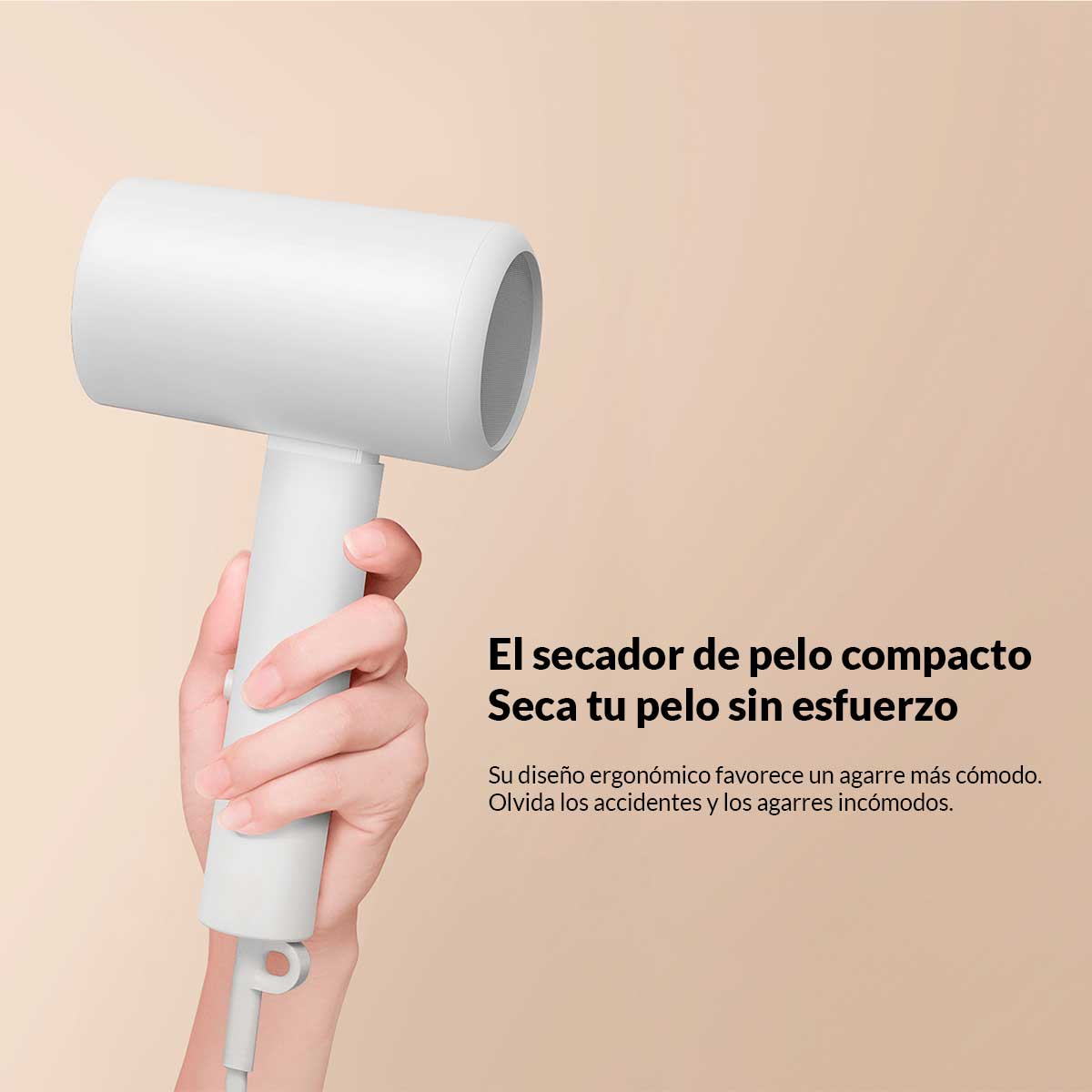 Secador de pelo Xiaomi Compact Hair Dryer H101 1600W blanco 2