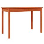 Mesa de comedor Sakura madera de pino marrón 75x110x55 cm 2