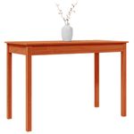 Mesa de comedor Sakura madera de pino marrón 75x110x55 cm 4