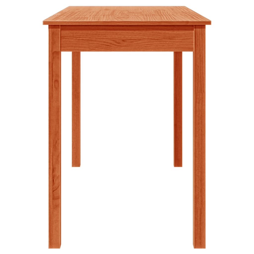 Mesa de comedor Sakura madera de pino marrón 75x110x55 cm 6