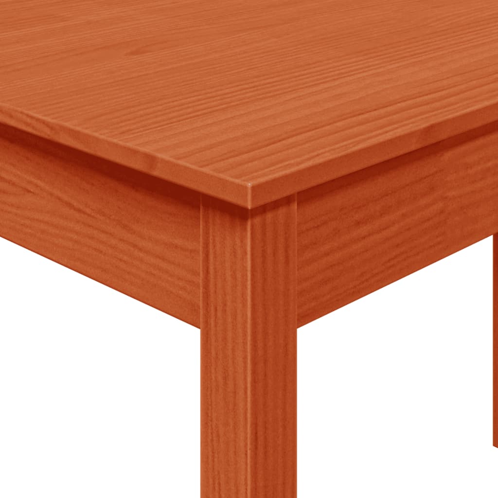 Mesa de comedor Sakura madera de pino marrón 75x110x55 cm 8
