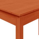 Mesa de comedor Sakura madera de pino marrón 75x110x55 cm 8