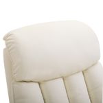 Sillón levantapersonas Medellín Homcom mando a distancia crema 104x80x94 cm 9