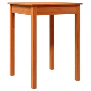 Mesa de comedor Sakura madera de pino marrón 75x55x55 cm