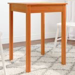 Mesa de comedor Sakura madera de pino marrón 75x55x55 cm 3