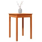 Mesa de comedor Sakura madera de pino marrón 75x55x55 cm 4