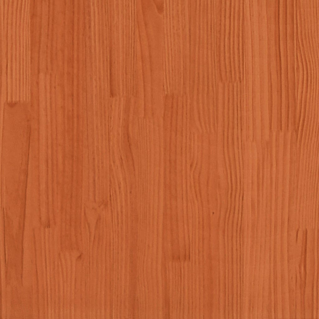 Mesa de comedor Sakura madera de pino marrón 75x55x55 cm 9
