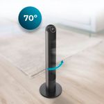 Ventilador de torre Cecotec EnergySilence 9150 Skyline Smart Design 45W táctil negro 116 cm 7