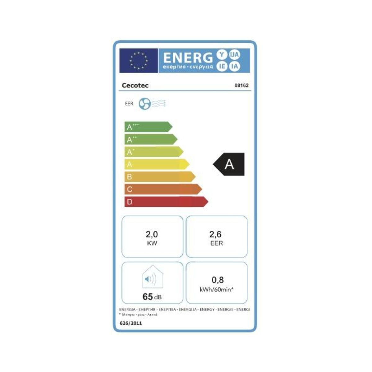 Aire-acondicionado-portatil-Cecotec-ForceClima-7550-Style-Connected-1750-frigorias-con-Wifi-etiqueta-energetica