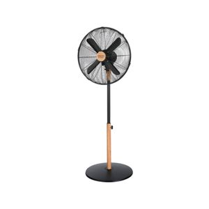 Ventilador de pie Cecotec EnergySilence 600 Woodstyle 50W 4 aspas negro/madera