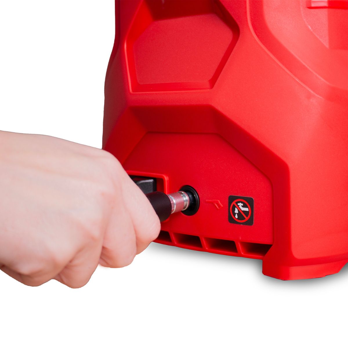 Hidrolimpiadora-Ducati-DPW1405-1400W-100-bares-con-accesorios-negro-rojo-detalle
