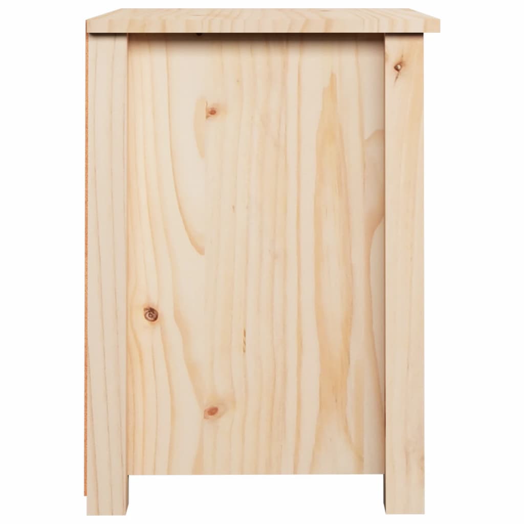 Pack de 2 mesitas de noche Dream con cajón + estante natural 49x40x35 cm perfil