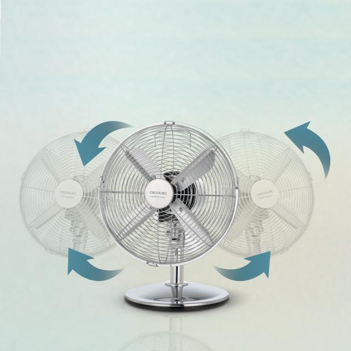 Ventilador-de-sobremesa-Cecotec-EnergySilence-620-RetroDesk-40W-oscilante-3-velocidades-plata-30cm-oscilacion