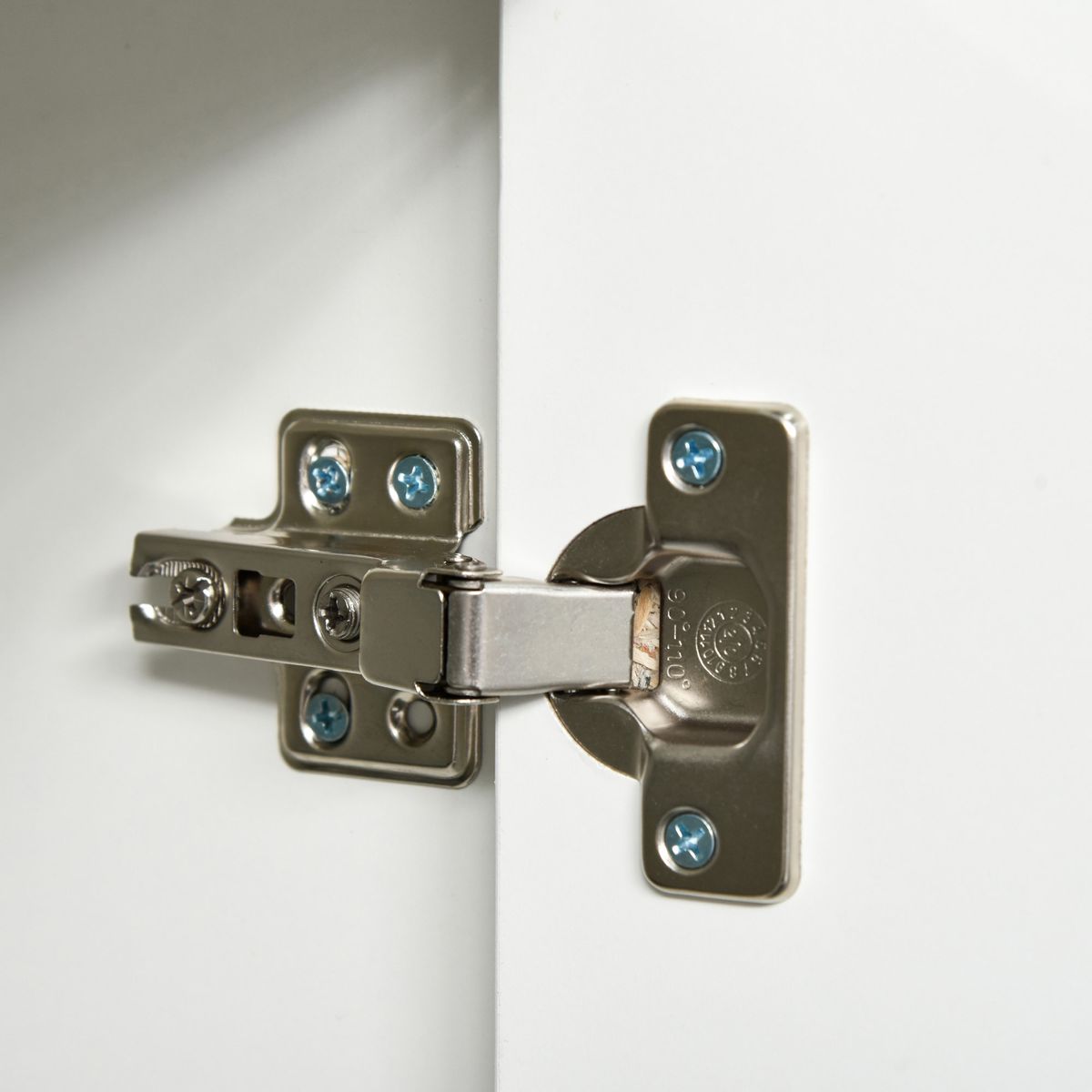 Aparador Conil Homcom 3 puertas + 2 cajones blanco 74x117x36 cm 8