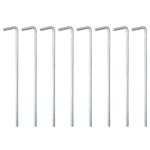 Carpa Merlo acero y tela beige 4x3 m