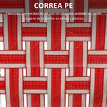 Pack de 2 sillas de playa Outsunny plegables 120kg rojo 94x57x57 cm material