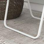 Pack de 2 sillas de playa Outsunny plegables 120kg rojo 94x57x57 cm patas