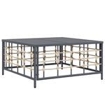 Conjunto de jardín Laos 2 sillones + mesa beige  5