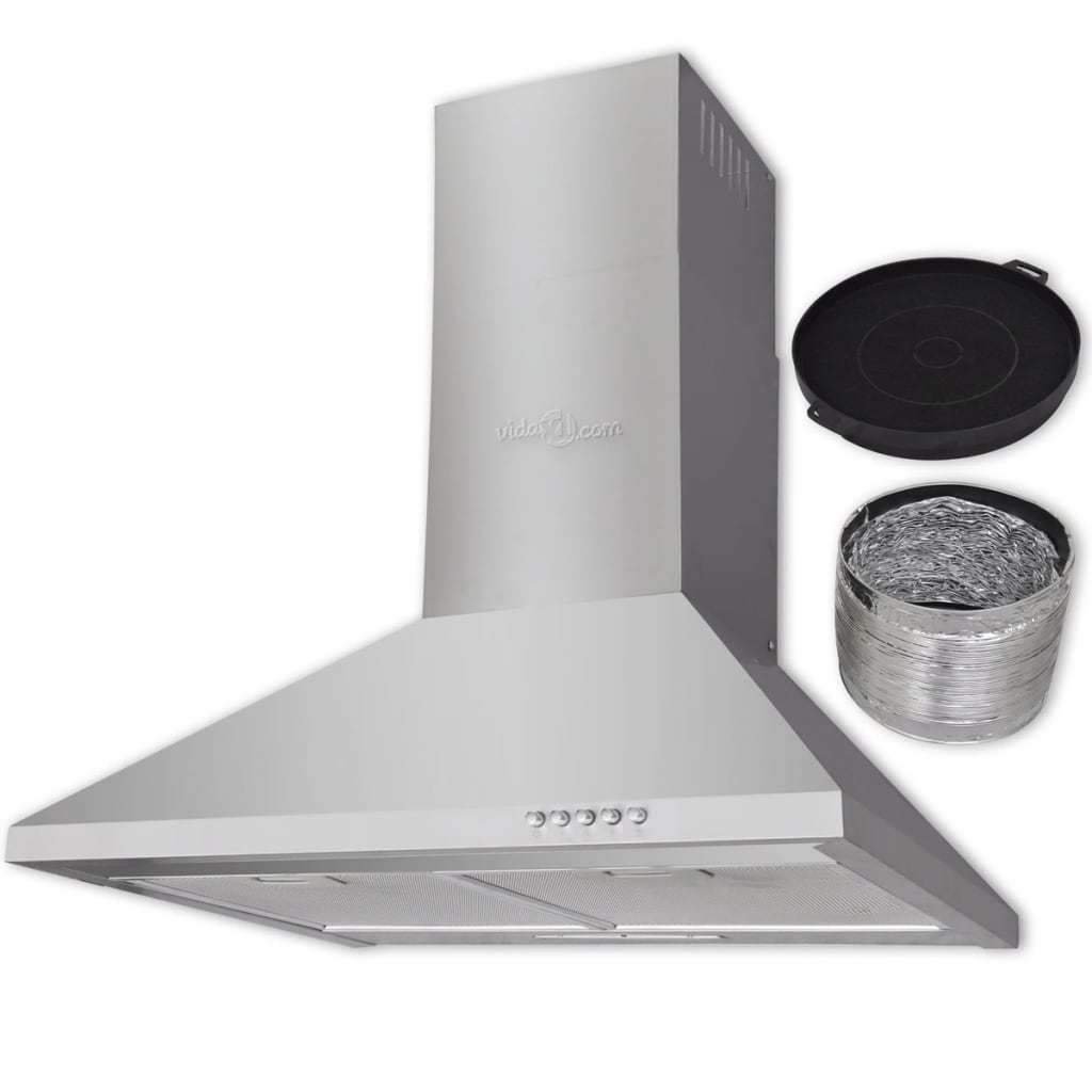 Campana extractora VidaXL 180W 550 m³/h C acero inox 60 cm