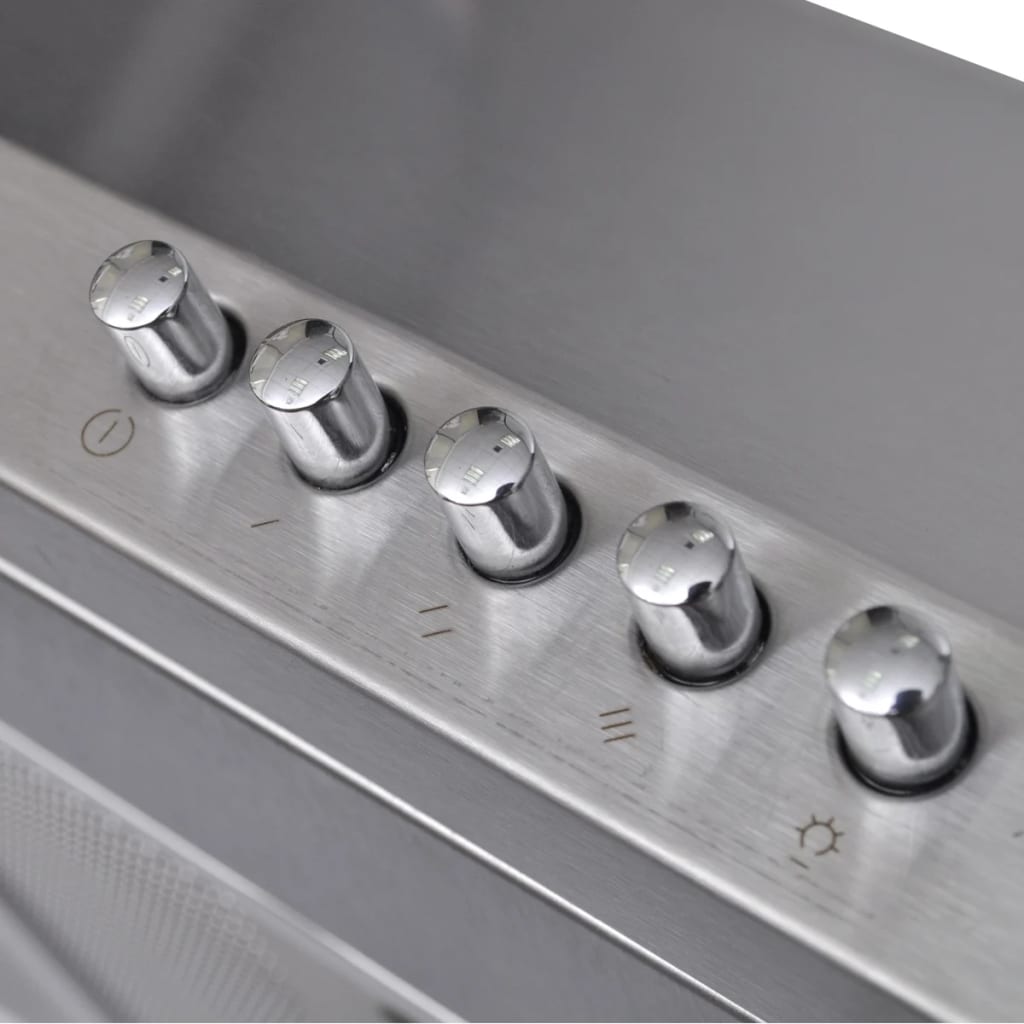 Campana extractora VidaXL 180W 550 m³/h C acero inox 60 cm