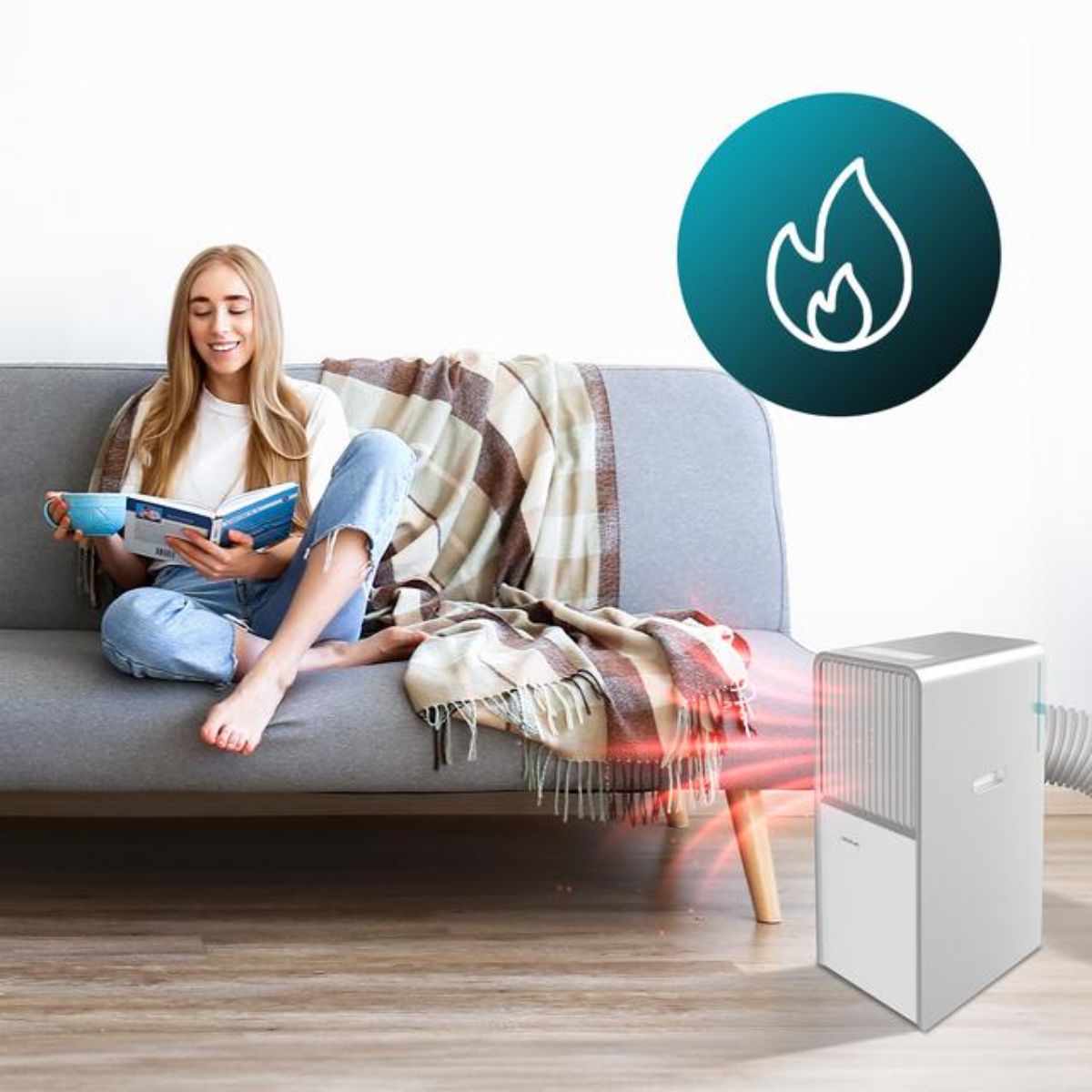 Aire-acondicionado-portatil-Cecotec-ForceClima-12650-Style-Heating-3000-frigorias-modo-calor