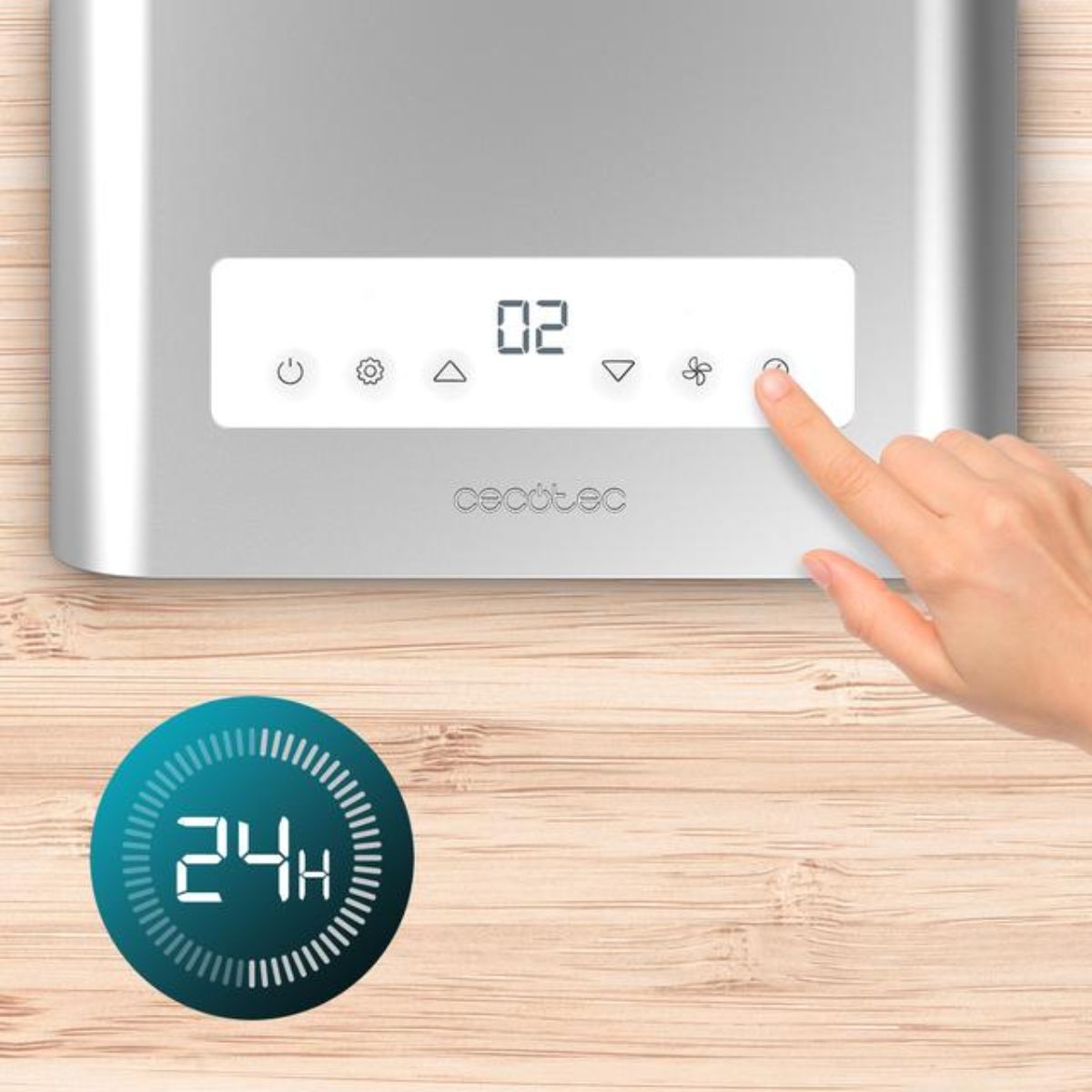 Aire-acondicionado-portatil-Cecotec-ForceClima-12650-Style-Heating-3000-frigorias-control-tactil