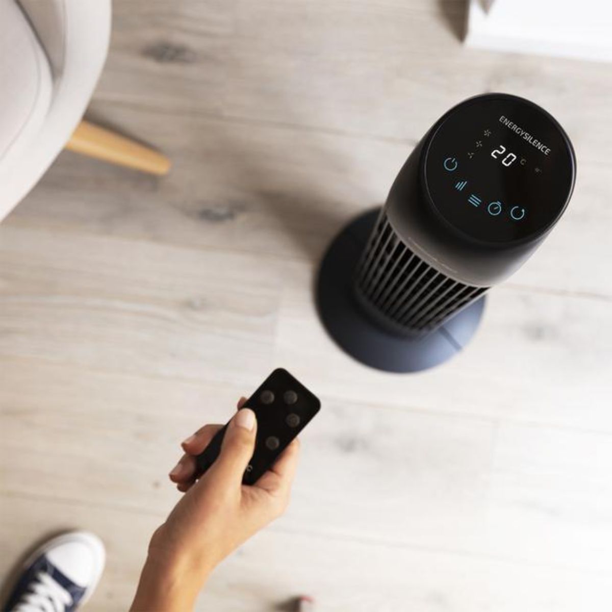 Ventilador-de-torre-Cecotec-EnergySilence-8050-SkyLine-Smart-45W-mando-a-distancia-negro-mando-a-distancia