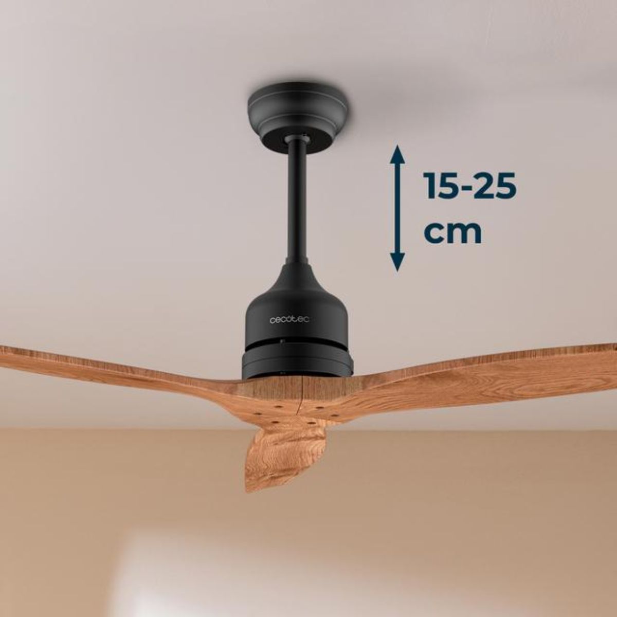 Ventilador-de-techo-Cecotec-EnergySilence-Aero-5270-40W-negro-madera-Ø132-cm-altura