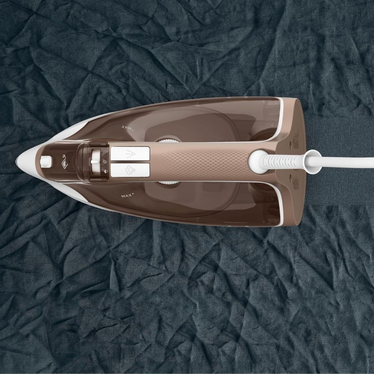Plancha-de-vapor-Rowenta-DX1635-2400W-acero-inox-marron-claro-plancha