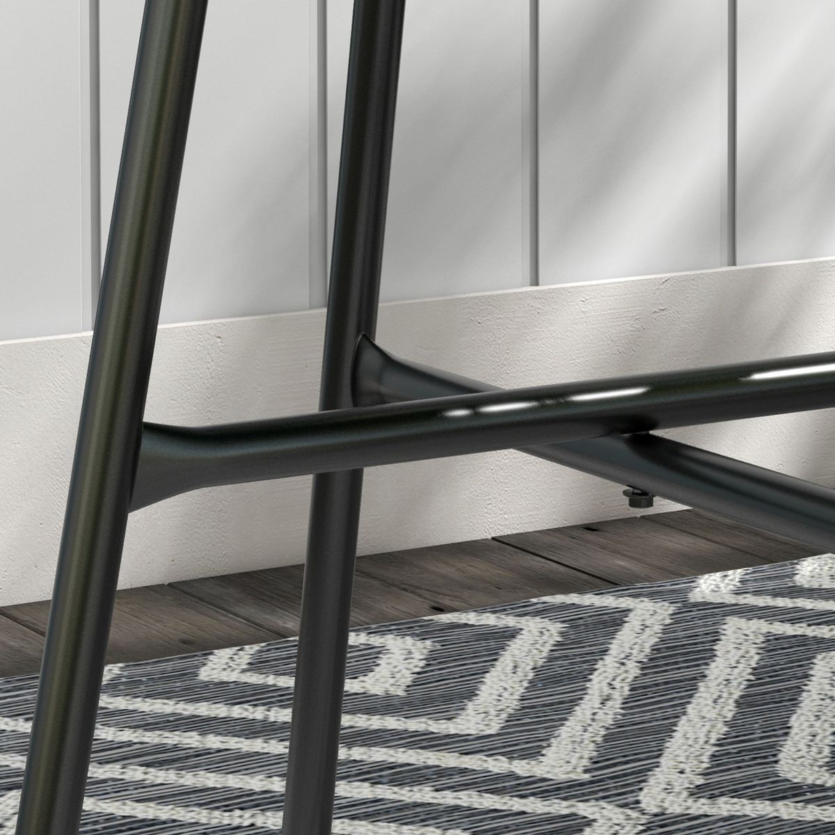 Mesa-auxiliar-Mokh-Outsunny-encimera-vidrio-crema-Ø50x50-cm