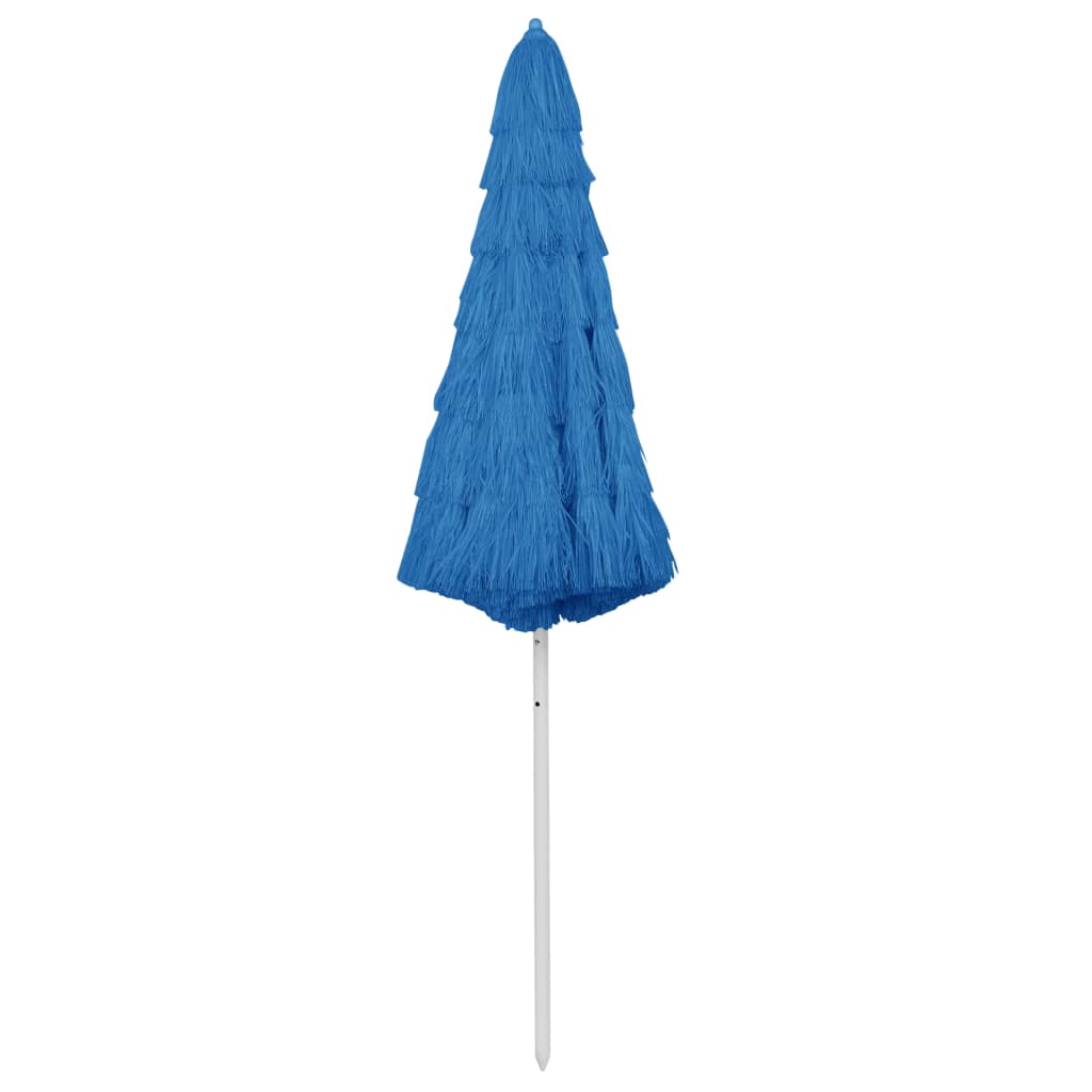 Sombrilla de playa Hawaii inclinación ajustable azul Ø260 cm