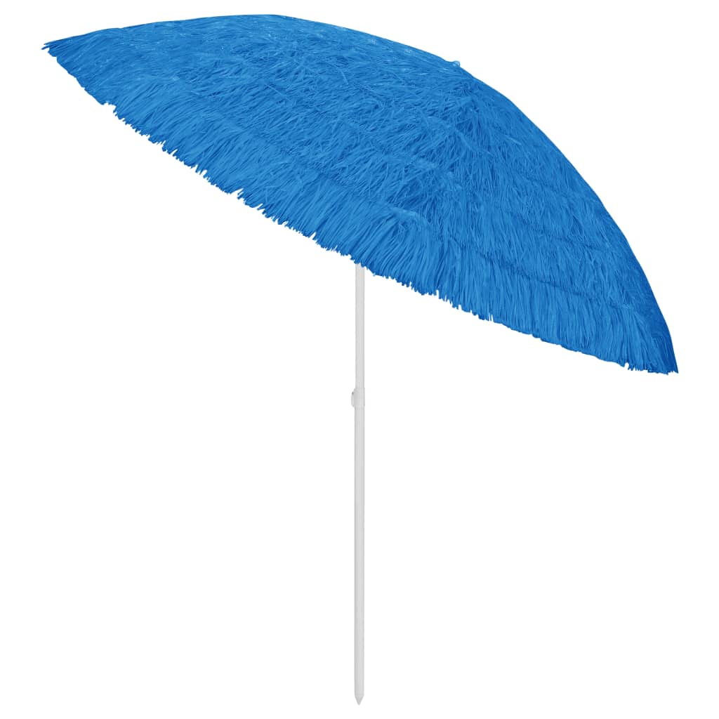 Sombrilla de playa Hawaii inclinación ajustable azul Ø260 cm