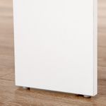 Mesa de comedor Ponia Homcom extensible blanco 75x60-180x85 cm